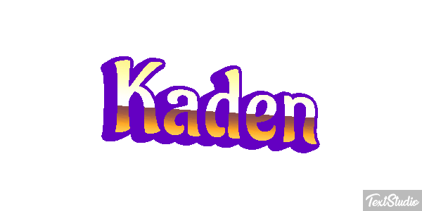 Kaden Tekst effect