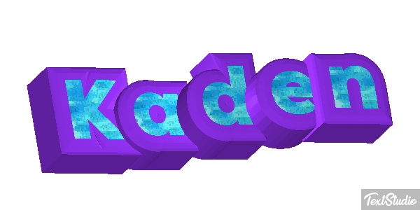 Kaden Tekst effect