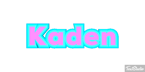 Kaden Tekst effect