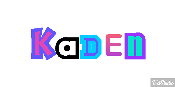 Kaden Tekst effect