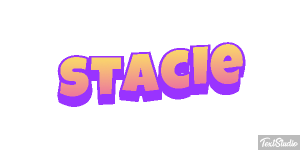 Stacie Text effect
