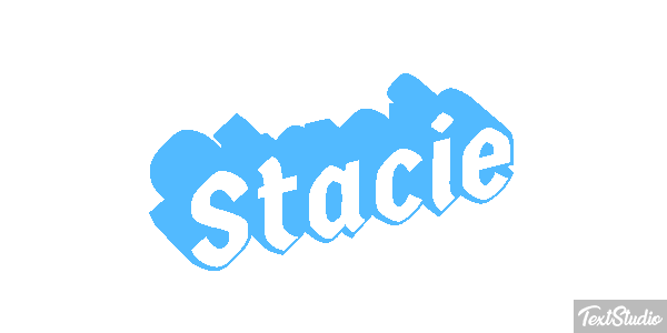 Stacie Text effect