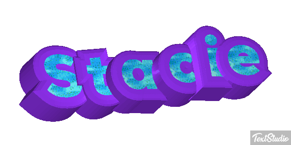 Stacie Text effect