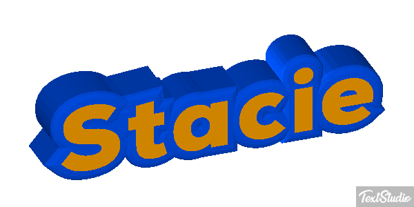 Stacie Text effect