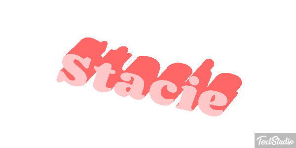 Stacie Text effect