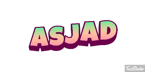 Asjad Text effect