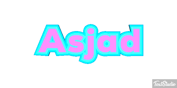 Asjad Text effect