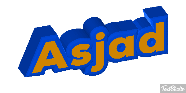 Asjad Text effect