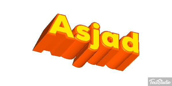 Asjad Text effect