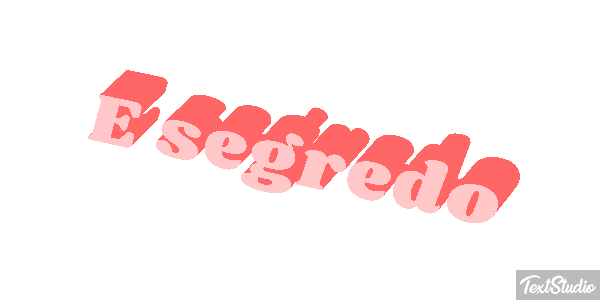 É segredo Tekst effect