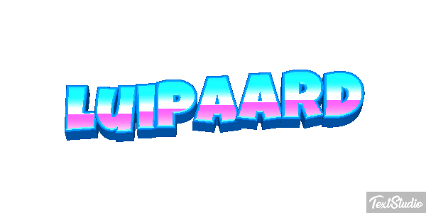 Luipaard Tekst effect