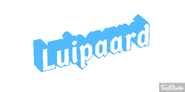 Luipaard Tekst effect