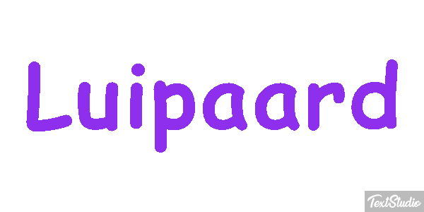 Luipaard Tekst effect