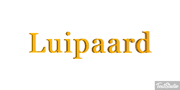 Luipaard Tekst effect