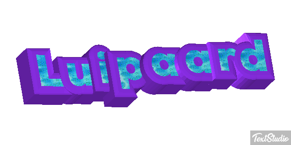Luipaard Tekst effect