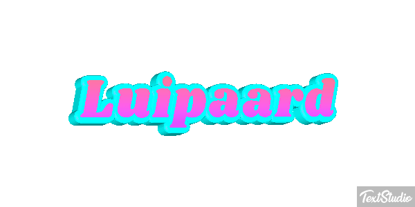 Luipaard Tekst effect