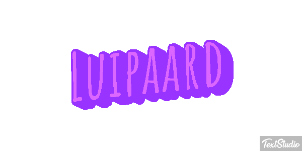 Luipaard Tekst effect