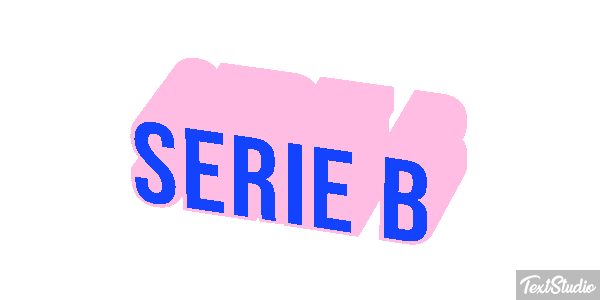 Serie B Efecto de texto