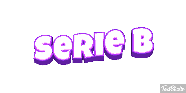 Serie B Efecto de texto