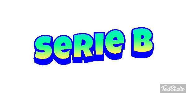 Serie B Efecto de texto