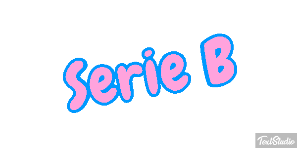 Serie B Efecto de texto