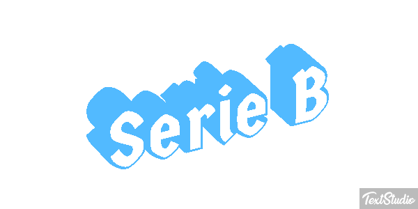 Serie B Efecto de texto