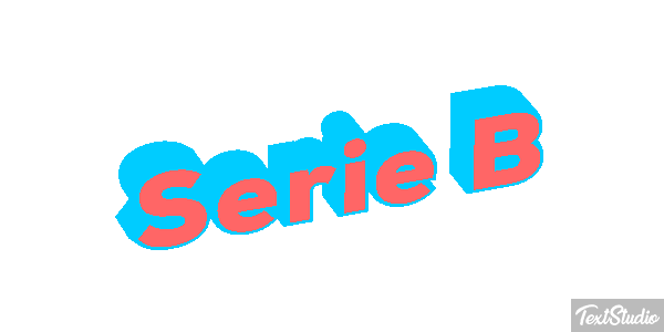 Serie B Efecto de texto