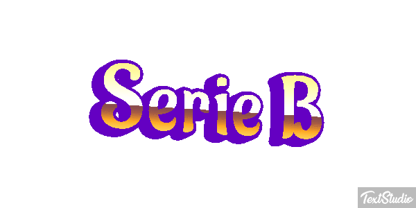 Serie B Efecto de texto