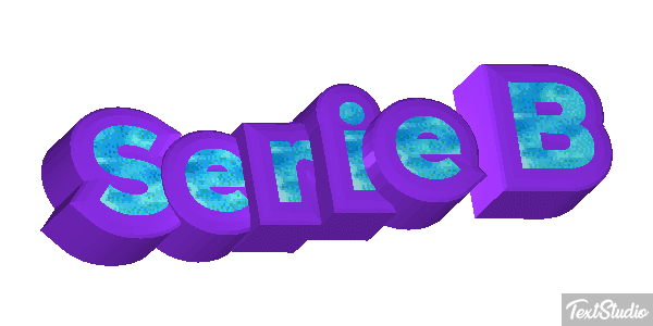 Serie B Efecto de texto