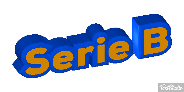 Serie B Efecto de texto