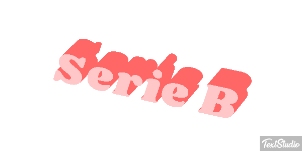 Serie B Efecto de texto