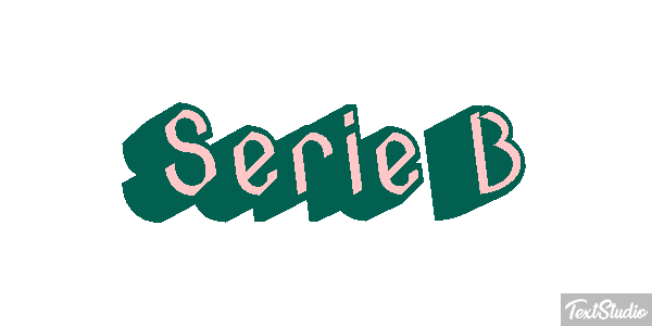Serie B Efecto de texto