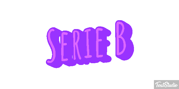 Serie B Efecto de texto