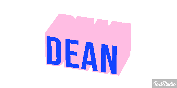 Dean Efekt tekstowy