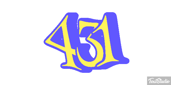 431 Efecto de texto