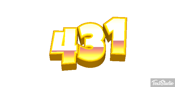 431 Efecto de texto