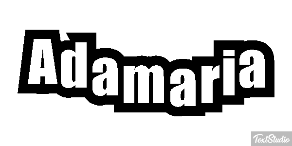 Adamaria Effetto testo