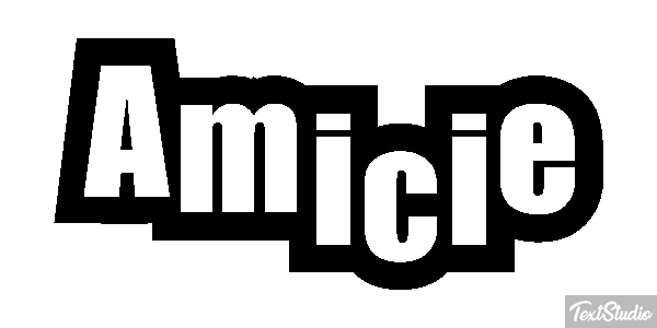 Amicie Efecto de texto