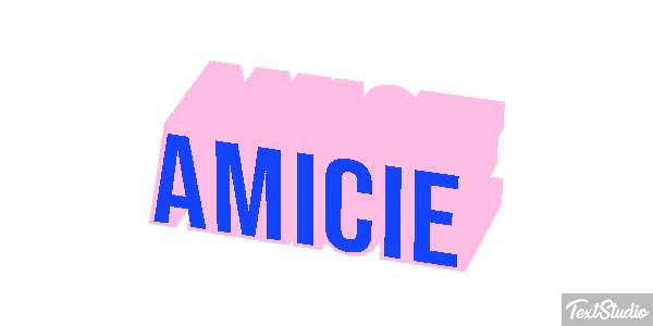 Amicie Efecto de texto
