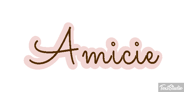 Amicie Efecto de texto