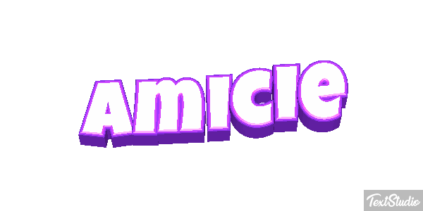 Amicie Efecto de texto