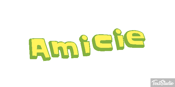 Amicie Efecto de texto
