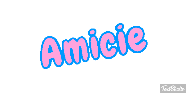 Amicie Efecto de texto