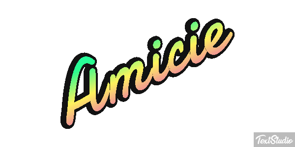 Amicie Efecto de texto