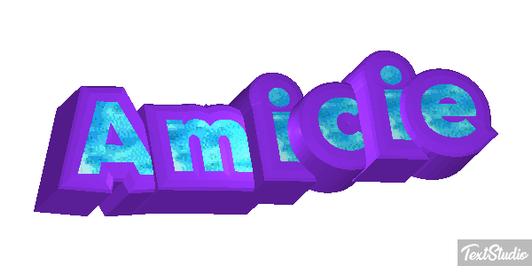 Amicie Efecto de texto
