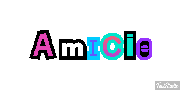 Amicie Efecto de texto