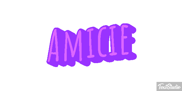 Amicie Efecto de texto