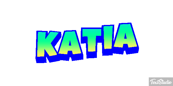 Katia Efecto de texto