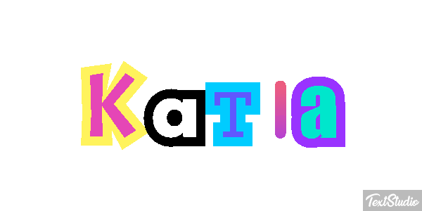 Katia Efecto de texto