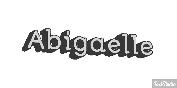 Abigaelle Effet de texte